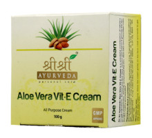 Aloe Vera Vitamin E cream, 100 grammi