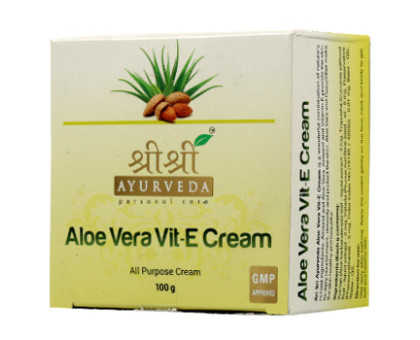 Aloe Vera Vitamin E cream Sri Sri Tattva, 100 grammi