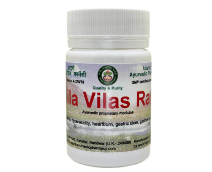 Lila Vilas Ras Adarsh Ayurvedic, 20 grammi ~ 100 compresse