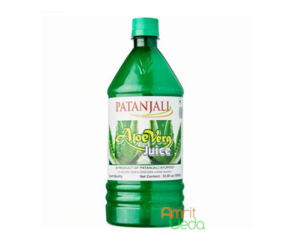 Aloe vera succo with fiber Pananjali, 1 l