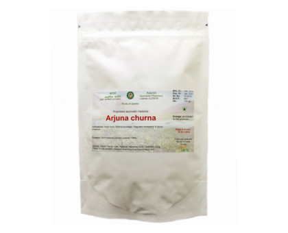 Arjuna polvere Adarsh Ayurvedic, 100 grammi