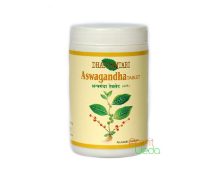 Ashwagandha Dhanvantari, 200 grammi ~ 400 compresse ~ 400 compresse