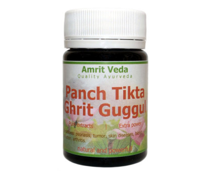 Panch tikta ghrit Guggul Amrit Veda, 90 compresse