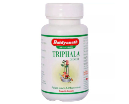 Triphala Guggulu Baidyanath, 80 compresse - 25 grammi