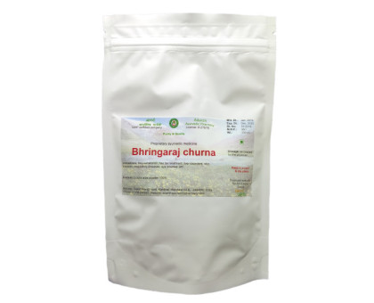 Bhringaraj polvere Adarsh Ayurvedic, 100 grammi