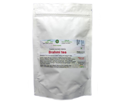 Brahmi tè Adarsh Ayurvedic, 100 grammi