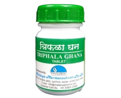 Triphala estratto Chaitanya (Triphala estrattoa Chaitanya), 60 compresse