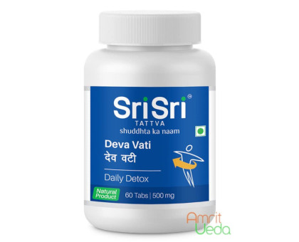 Deva vati Sri Sri Tattva, 60 compresse