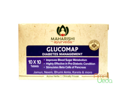 Glucomap Maharishi Ayurveda, 100 tablets