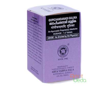 Gopichandanadi gulika Kottakkal, 100 tablets