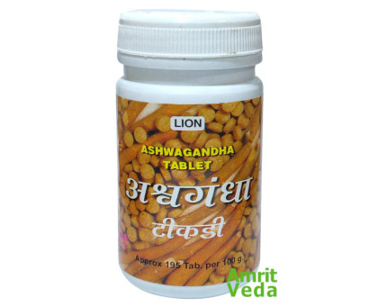 Ashwagandha Lion, 100 grammi ~ 195 compresse