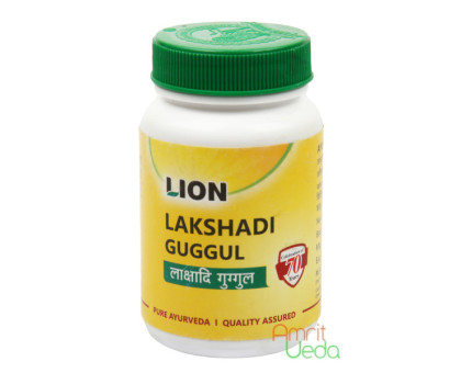 Lakshadi Guggul Lion, 100 compresse - 30 grammi