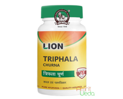 Triphala polvere Lion, 100 grammi