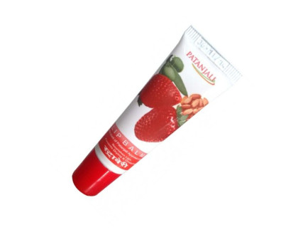 Lip balsamo Strawberry Patanjali, 10 ml