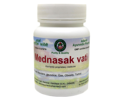 Mednasak vati Adarsh Ayurvedic, 20 grams ~ 50 tablets