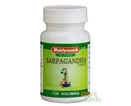 Sarpagandha Baidyanath, 50 compresse - 23 grammi - 23 grammi