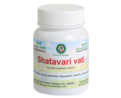 Shatavari vati Adarsh Ayurvedic, 50 grammi ~ 90 compresse