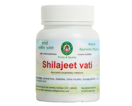 Shilajeet vati Adarsh Ayurvedic, 40 grammi ~ 110 compresse