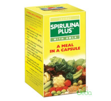 Spirulina plus with Amla, 60 capsula