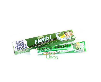 Toothgel Mint and Lemon Dabur, 80 grammi