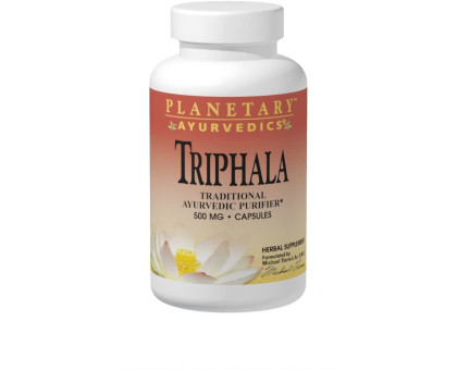 Triphala 1000 mg Planetary Ayurvedics, 120 compresse