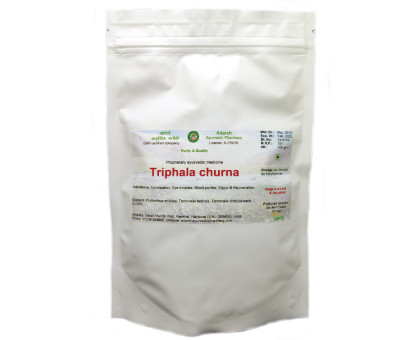 Triphala polvere Adarsh Ayurvedic, 100 grammi