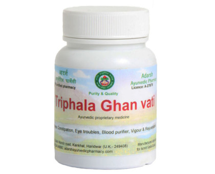 Triphala estratto Adarsh Ayurvedic, 100 grammi ~ 200 compresse