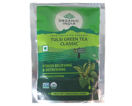 Tulsi Green tè Organic India, 100 grammi