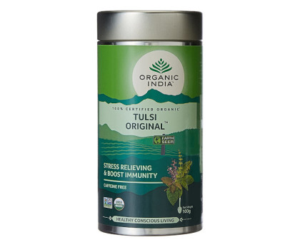 Tulsi Original tè Organic India, 100 grammi