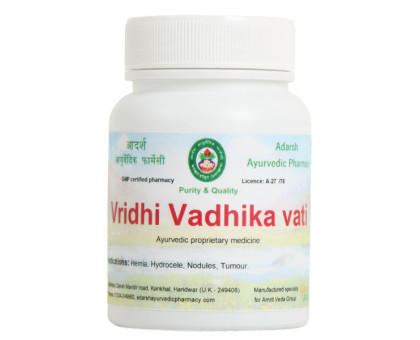 Vridhi Vadhika vati Adarsh Ayurvedic, 40 grammi ~ 130 compresse