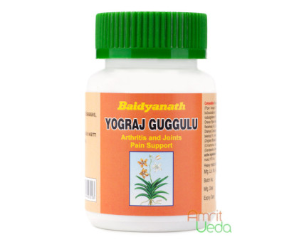 Yogaraj Guggul (Yograj Guggulu) Baidyanath, 100 compresse - 45 grammi