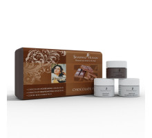 Mini Kit Chocolate Plus — Crema Nutriente Chocolate Nourishing Plus + Maschera Rinvigorente Chocolate Rejuvenating Plus + Scrub Coffee Bean Plus, 3x10 grammi