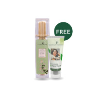 Combo — Idratante White Water Lily-Jasmine + Detergente Viso Tulsi Neem, 100 ml + 50 grammi