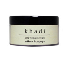 Anti wrinkle cream Saffron & Papaya, 50 grammi