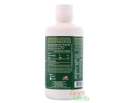 Aloe vera succo Real Aloe Solutions, 960 ml