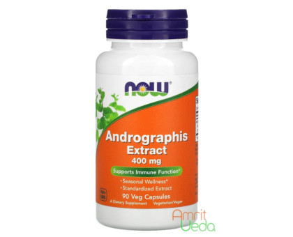 Andrographis estratto 400 mg Now Foods, 90 capsula