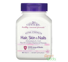 Hair, skin & nails Extra strength, 90 compresse