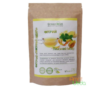 Herbal tè Lemon ginger Danikafarm, 20 tè bags