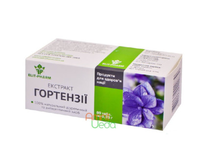 Hydrangea estratto Elit-Pharm, 80 compresse