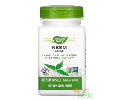 Neem Nature's Way, 100 capsula