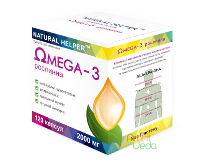 Omega 3 herbal Natural Helper, 120 capsula