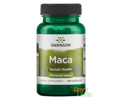 Peruvian Maca estratto 500 mg Swanson, 60 capsula