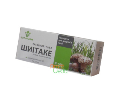 Shiitake estratto Elit-Pharm, 80 compresse