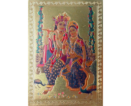 Magnete Krishna e Radha (Magnet Krishna and Radha) Gana India