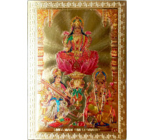 Magnete Lakshmi Sarasvati e Ganesh (Magnet Lakshmi Sarasvati and Ganesh)