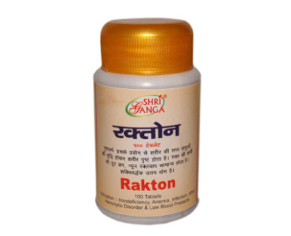 Rakton Shri Ganga, 100 compresse