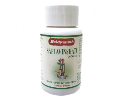 Saptavinshati Guggul Baidyanath, 80 compresse - 30 grammi