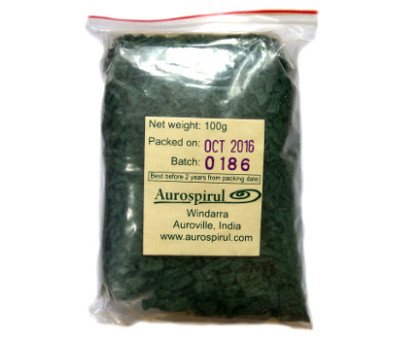 Spirulina crunches Aurospirul, 100 grammi