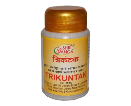 Trikuntak Shri Ganga, 100 compresse