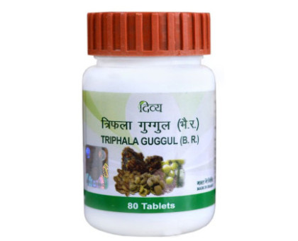 Triphala Guggul Patanjali, 80 compresse - 40 grammi